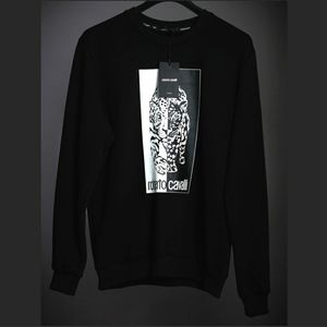 ROBERTO CAVALLI Sweatshirt (IT Size: XL) - Big Cat Print